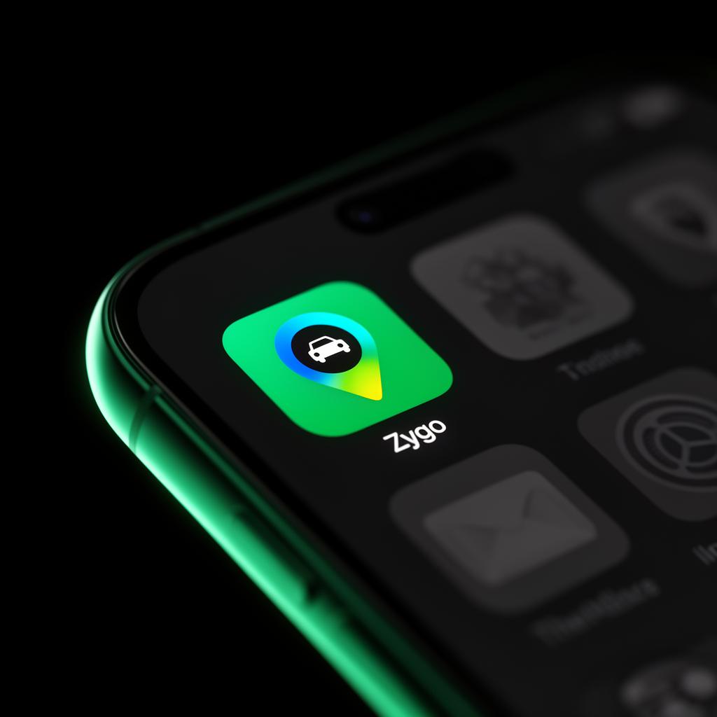Zygo app icon shown on a smartphone home screen
